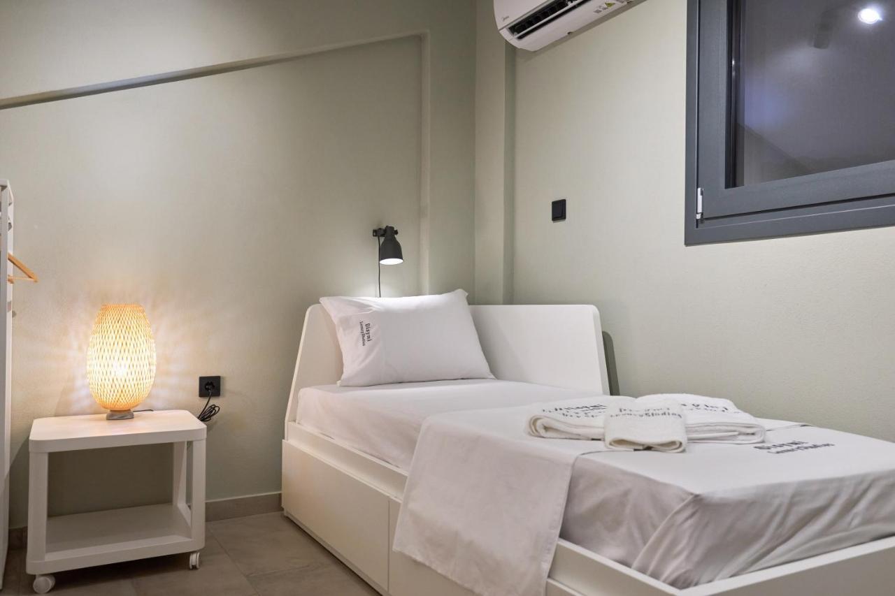 Oisymi Luxury Studios Nea Peramos  Luaran gambar