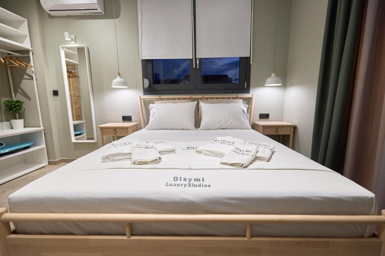 Oisymi Luxury Studios Nea Peramos  Luaran gambar