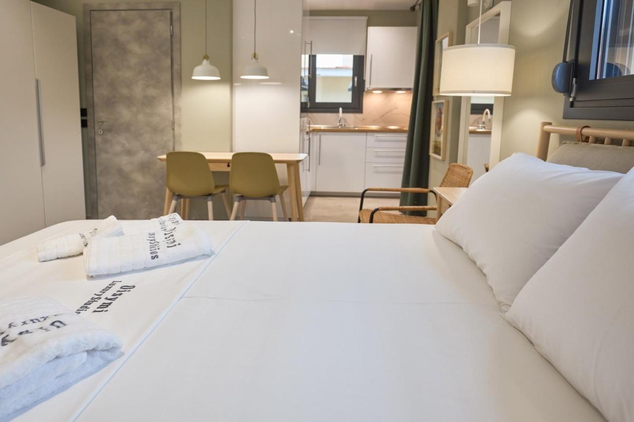 Oisymi Luxury Studios Nea Peramos  Luaran gambar